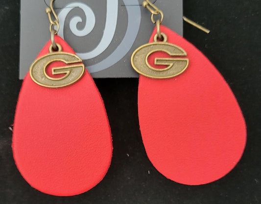 Georgia Leather Earrings