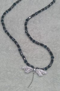 Flight of the dragon fly necklace