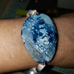Dragon Vein Agate bracelet