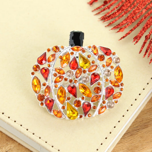 Jewel Pumpkin Pin/Pendant