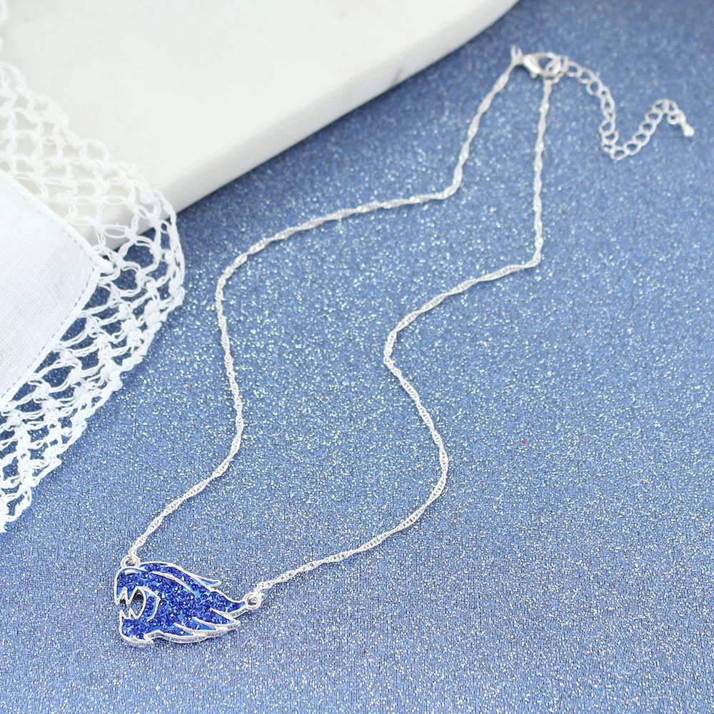 Kentucky Wildcats Crystal Necklace