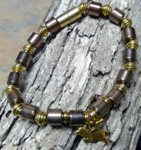 When Pigs Fly-Gold tone – bracelet to necklace